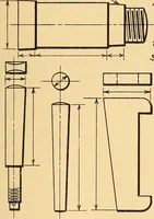 An illustration from Notes on mechanical drawing; (1912)