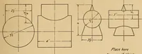 An illustration from Notes on mechanical drawing, graphic statics, machine design, and kinematics (1909)