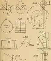 An illustration from Notes on mechanical drawing, graphic statics, machine design, and kinematics (1909)