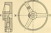 An illustration from Notes on mechanical drawing (1916)