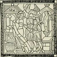 An illustration from Notes on the painted glass of Canterbury Cathedral (1897)