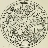 An illustration from Notes on the painted glass of Canterbury Cathedral (1897)