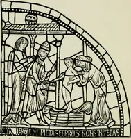An illustration from Notes on the painted glass of Canterbury Cathedral (1897)