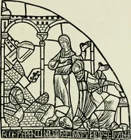 An illustration from Notes on the painted glass of Canterbury Cathedral (1897)