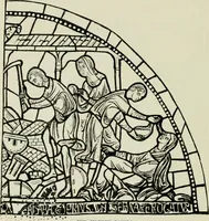 An illustration from Notes on the painted glass of Canterbury Cathedral (1897)