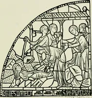 An illustration from Notes on the painted glass of Canterbury Cathedral (1897)
