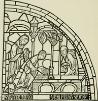 An illustration from Notes on the painted glass of Canterbury Cathedral (1897)