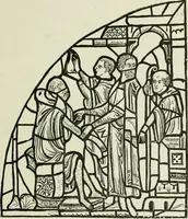 An illustration from Notes on the painted glass of Canterbury Cathedral (1897)