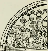 An illustration from Notes on the painted glass of Canterbury Cathedral (1897)