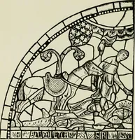 An illustration from Notes on the painted glass of Canterbury Cathedral (1897)