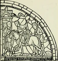An illustration from Notes on the painted glass of Canterbury Cathedral (1897)