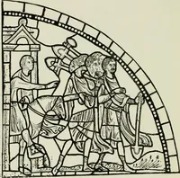 An illustration from Notes on the painted glass of Canterbury Cathedral (1897)