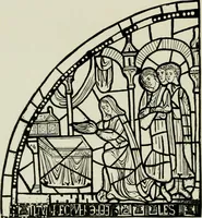 An illustration from Notes on the painted glass of Canterbury Cathedral (1897)