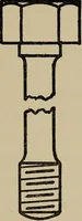 An illustration from Notes on practical mechanical drawing, written for the use of the students in general engineering drawing in the University of Illinois (1907)