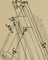 An illustration from Notes on practical mechanical drawing, written for the use of the students in general engineering drawing in the University of Illinois (1907)