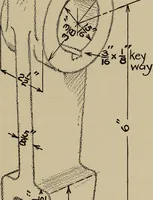 An illustration from Notes on practical mechanical drawing, written for the use of the students in general engineering drawing in the University of Illinois (1907)