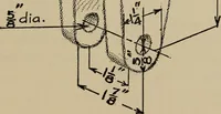 An illustration from Notes on practical mechanical drawing, written for the use of the students in general engineering drawing in the University of Illinois (1907)