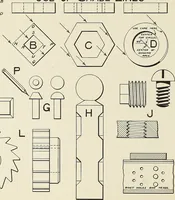 An illustration from Notes on technical sketching and free hand lettering for engineering students (1907)