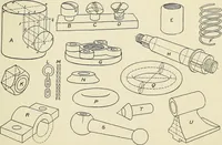 An illustration from Notes on technical sketching and free hand lettering for engineering students (1907)