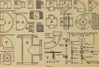 An illustration from Notes on technical sketching and free hand lettering for engineering students (1909)