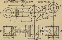An illustration from Notes on technical sketching and free hand lettering for engineering students (1909)
