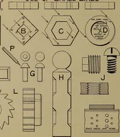 An illustration from Notes on technical sketching and free hand lettering for engineering students (1912)