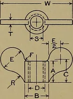 An illustration from Notes on technical sketching and free hand lettering for engineering students (1912)