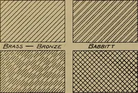 An illustration from Notes on technical sketching and free hand lettering for engineering students (1912)
