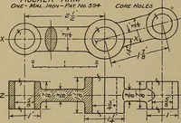 An illustration from Notes on technical sketching and free hand lettering for engineering students (1912)