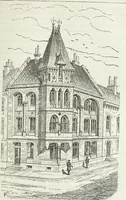 An illustration from Notes and sketches of an architect taken during a journey in the northwest of Europe; (1877)