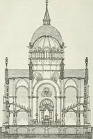 An illustration from Notes and sketches of an architect taken during a journey in the northwest of Europe; (1877)
