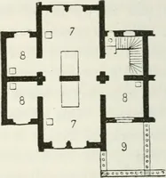 An illustration from Notes and sketches of an architect taken during a journey in the northwest of Europe; (1877)