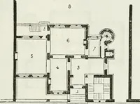 An illustration from Notes and sketches of an architect taken during a journey in the northwest of Europe; (1877)