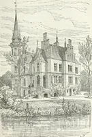 An illustration from Notes and sketches of an architect taken during a journey in the northwest of Europe; (1877)