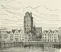 An illustration from Notes and sketches of an architect taken during a journey in the northwest of Europe; (1877)