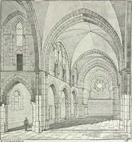 An illustration from Notes and sketches of an architect taken during a journey in the northwest of Europe; (1877)