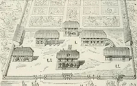 An illustration from Notes and sketches of an architect taken during a journey in the northwest of Europe; (1877)