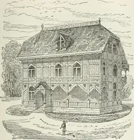 An illustration from Notes and sketches of an architect taken during a journey in the northwest of Europe; (1877)