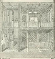 An illustration from Notes and sketches of an architect taken during a journey in the northwest of Europe; (1877)