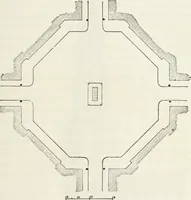 An illustration from Notes and sketches of an architect taken during a journey in the northwest of Europe; (1877)