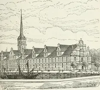 An illustration from Notes and sketches of an architect taken during a journey in the northwest of Europe; (1877)