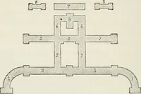 An illustration from Notes and sketches of an architect taken during a journey in the northwest of Europe; (1877)