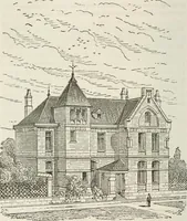 An illustration from Notes and sketches of an architect taken during a journey in the northwest of Europe; (1877)
