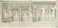 An illustration from Notes and sketches of an architect taken during a journey in the northwest of Europe; (1877)