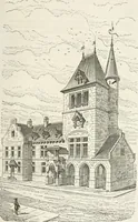 An illustration from Notes and sketches of an architect taken during a journey in the northwest of Europe; (1877)