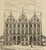 Picture 46 of 199 from Notes and sketches of an architect taken during a journey in the northwest of Europe; (1877), leaf 100