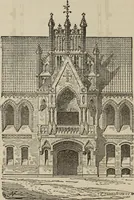 An illustration from Notes and sketches of an architect taken during a journey in the northwest of Europe; (1877)