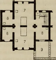 An illustration from Notes and sketches of an architect taken during a journey in the northwest of Europe; (1877)