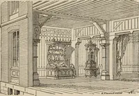 Picture 105 of 199 from Notes and sketches of an architect taken during a journey in the northwest of Europe; (1877), leaf 222