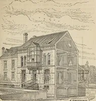 Picture 145 of 199 from Notes and sketches of an architect taken during a journey in the northwest of Europe; (1877), leaf 296